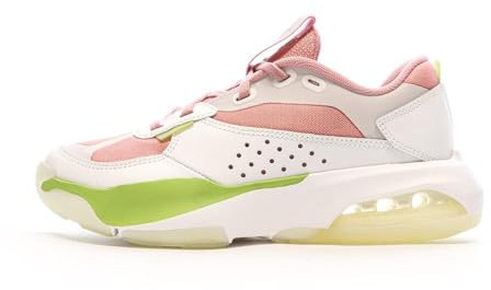 NIKE Chaussures de Basketball Blanc/Rose Femme Jordan Air 200 Rose 36FR