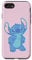 Disney Lilo & Stitch Fluffy Cute Pose Stitch Case for iPhone SE (2020) / 7 / 8