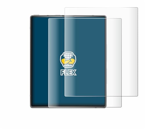 BROTECT Schutzfolie für Ikko MindOne Pro | 2 Stück Transparenter Displayschutz Made in Germany Klare Full-Screen Folie Full-Cover 3D Curved Montage Kit