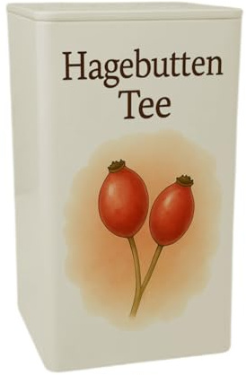 speecheese Dose 900ml Teegenuss Hagebutten Hagebuttentee für Teeliebhaber