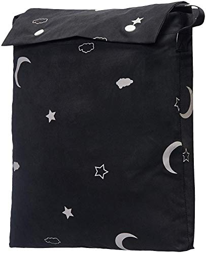 Amazon Basics - Verdunkelungsrollo mit Saugnäpfen, 127 x 198 cm, Mond und Sterne