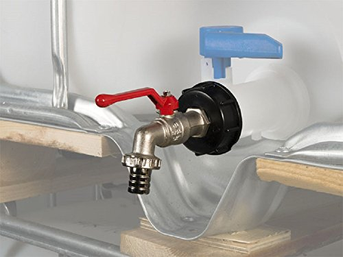Cornat IBC-Auslaufhahn für Regenwassertanks 3/4 / Garten Be