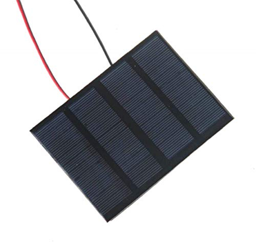 12V 1,5 W Mini Panel Solar Pequeño Módulo De Células De Epoxy Cargador Con Alambre De Soldadura