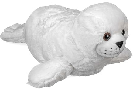 Wild Republic Harp Seal Pup Plush Soft Toy, Cuddlekins Cuddly Toys, Gifts for Kids 30 cm