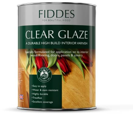 Fiddes Matt Finish Clear Glaze Varnish 5 Litre