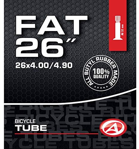 Fahrrad Schlauch Butyl 26 Zoll AV Autoventil 32mm 100/130-559 Fatbike