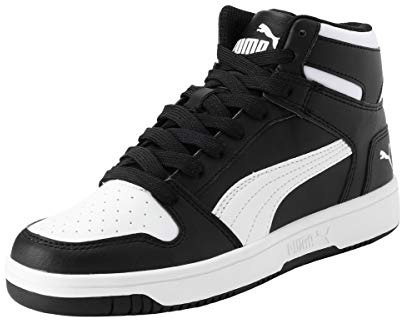 Puma Rebound Layup Sl Jr, (Puma Black-Puma White 01), 4.5 (37.5 EU) EU
