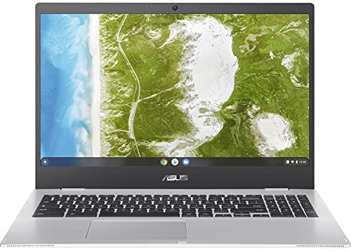 ASUS ChromeBook CX1500CKA-EJ0256 - Computer portatile 15 FHD (Intel Celeron N4500, RAM 8 GB DDR4, SSD PCIE 128 GB, ChromeOS) tastiera AZERTY Francese