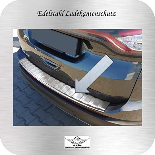 Spangenberg Edelstahl Ladekantenschutz passend für Ford Edge II SUV 2. Generation vor Facelift 06.2016-07.2018 Art. 3235125