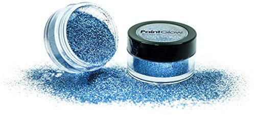 Nail Art Acrylic Glitter Powder Dust Tips Decoration Tool Holographic Nail dust Nail Glitter(Blue)