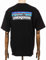 Patagonia Herren Men's P-6 Logo Responsibili-tee® T Shirt, Schwarz, M EU