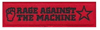SigitasTrading Rage Against The Machine Machine_2 Aufnäher Besticktes Patch zum Aufbügeln Applique