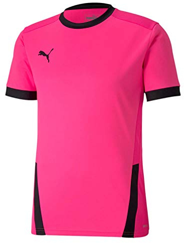 PUMA Homme Teamgoal 23 Jersey T Shirt, Fluo Pink-puma Black, XL EU