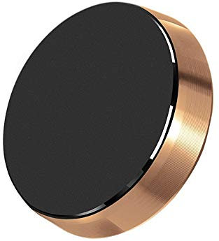 Porfeet Magnetischer Telefonhalter, Universal Magnetic Car Dashboard Halterung Für Mobiltelefonhalterung Kompatibel Mit iPhone Golden Einheitsgröße