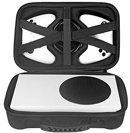 Vigcebit Game Console Hard Case für Xbox Series X, Schutzhülle für Kollisionsvermeidung mit Fester Polsterung für Xbox Series S