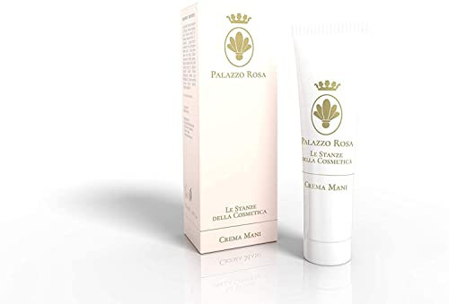 Palazzo Rosa - La Bellezza Per Il Tuo Corpo Naturale 100% Biologico E Fatto In Italia - Il Meglio Per La Pelle Direttamente Dalla Rosa Damascena - CREMA MANI LENITIVA 50 ml
