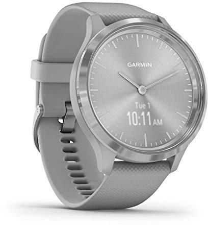 Garmin vívomove 3 – stilvolle Hybrid-Smartwatch mit analogen Zeigern & OLED-Display, Sport-Apps und Fitness-/Gesundheitsdaten (Generalüberholt)