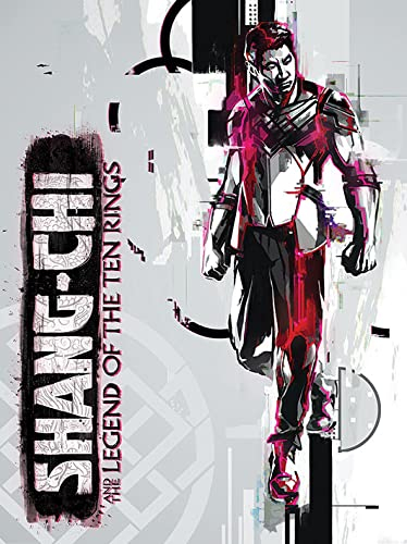 Pyramid International Shang-Chi and The Legend of The Ten Rings (Neon Glitch) Canvas Print 30 x 40cm