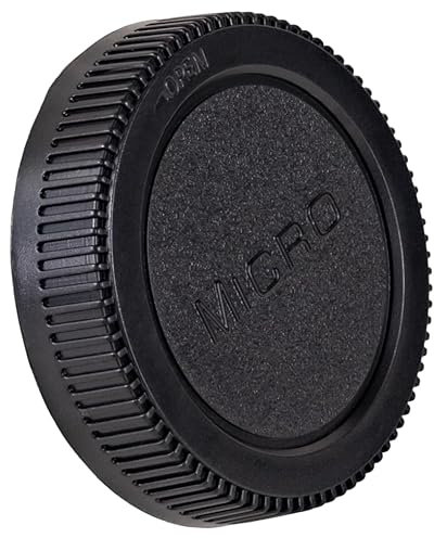 MPIXO Bouchon arrière anti-poussière universel pour objectif Olympus Panasonic Micro M4/3