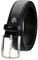 LINDENMANN Anzug-Ledergürtel Herren, Anzug-Gürtel Herren 35 mm breit, Gürtel Anzug Herren, Vollrindleder schwarz