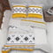 Vency Onvoge Bettwäsche 135x200 4teiling Gelb - Atmungsaktiv - Renforcé Bettwäsche-Set mit 2X Bettbezug 135x200 + 2X Kissenbezug 80x80 - Bettwäsche Gelb