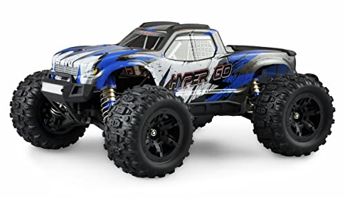 Amewi 22602 Hyper GO Monstertruck Brushed 40km/h 4WD mit GPS 1:16 RTR blau