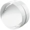 Raccord de tuyau avec clapet anti-retour - 100 mm - En plastique ABS - Blanc - Diamètre : 100 mm