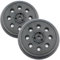 2x Klettteller Schleifteller Teller 125mm 8-Loch für Bosch und Skil Exzenterschleifer Skil 7400 H1, Skil 7430 H1, Skil 7435 H1, Skil 7425, Skil 7500 H1