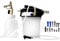 QWORK® Druckluft bremsenentlüftungsgerät für Kfz und Motorrad, 2 L Vakuumpumpe Bremsenentlüfter und 1 L Wiederbefüllbar Druckluftflasche, inkl. Schläuche und Düsen