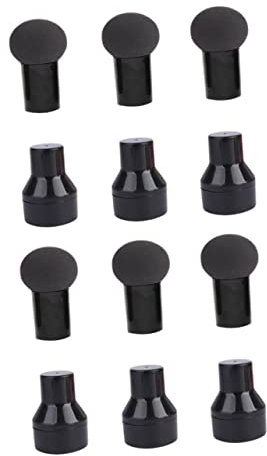 BELLIFFY 6stücke Teiliges Make-up Pilzform Latexfrei Nass Trocken Verwendbar Kompakt Tragbar Gesichts-puderquaste Für Foundation Concealer Und Puder Inkl Aufbewahrungsbox Für Damen