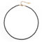 Mikovivi Bead Black Necklace for Women, Dainty Beaded Necklace Vintage Spinel Crystal Jewelry for Gifts Prom Party