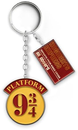Grupo Erik - Porte-Clés Harry Potter Voie 9 3/4, Cadeau Harry Potter