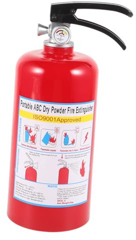 NULYLU Feuerlöscher-münzsafe Aufbewahrungsbox Für Bargeld Und Wertsachen Aus Abs-material Gefertigt Mit Praktischem Knopf Zum Öffnen Dekoratives Design Für Heim Und Büro