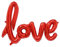 Love Luftballons, Valentinstag Deko 2025 Ballon, XXL Love Folienballon Verlobung Deko Hochzeit Banner Luftballon, Geschenk Oder Liebes-üBerraschung, Dekoration für Romantische AtmosphäRe(B-Rot)
