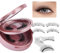 Cils Magnetique Avec Applicateur 2 Paires Réutilisable Faux Cils Magnetique Naturel Fluffy Pas De Colle Pour Les Yeux Cils Magnétiques Kit(Y1+Y3)