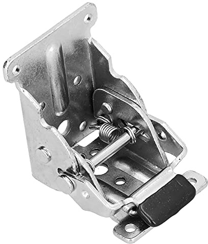 Locking Hinge, Folding Table Leg Extenders 90° Hinge Aluminum Alloy Self Locking Foldable Table Leg Bracket Folding Brackets Furniture Hardware Accessories