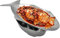 Plato de frotamiento for buffet, calentador de bufé, calentador de alimentos, plato de frotamiento for buffet, plato con forma de pez, juego de olla caliente de aluminio for fiestas, bufés, catering,