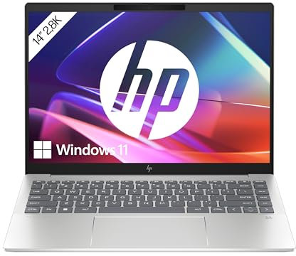 HP Pavilion Plus Laptop | Intel Core Ultra 5 125H mit integrierter KI | 14 WQXGA-Display | 16GB LPDDR5x RAM | 512GB PCIe NVMe SSD | Intel Arc Graphics | Windows 11 Home | QWERTZ | Silber