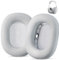 Upgraded Replacement airpods max Ear Cushions Pads Compatible with Apple AirPods Max Headphones (Silver). Premium PU Leather/High-Density Foam/Strong Magnet