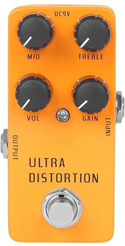 Kleiner Effektpedalprozessor von klassischen Overdrives Ton-Effekt-Gitarren-Overdrives Pedal Gitarren-Overdrive