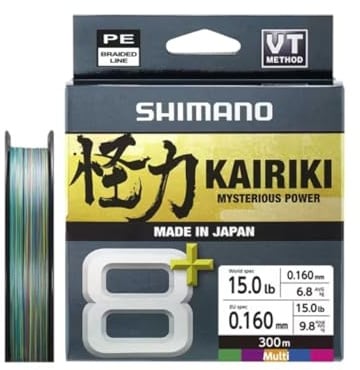 Line Kairiki 8+ - 300m 0.16mm 11.1kg Multi C.