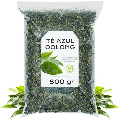 Thé Oolong 800g - Thé Bleu Feuilles | Avec un Arôme Délicat et une Saveur Équilibrée, Idéal pour une Infusion Raffinée aux Notes Naturelles