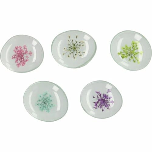 Räder Glasstein Blumige Zeiten 5er Set