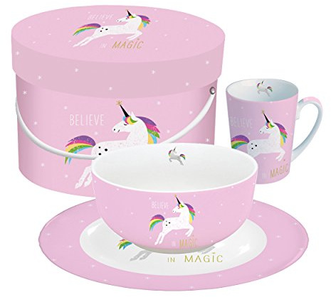 Frühstücksset 'Pink Unicorn'