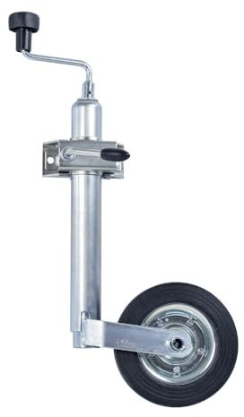 Autobest Rueda Jockey diámetro 200 mm – Brida de fijación diámetro 48 mm