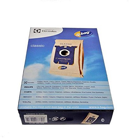 Boite de 5 sacs d'origine E200B s-bag Aspirateur 9000844812, 9001684621 ELECTROLUX Aspirateur 9000844812, 9001684621 ELECTROLUX