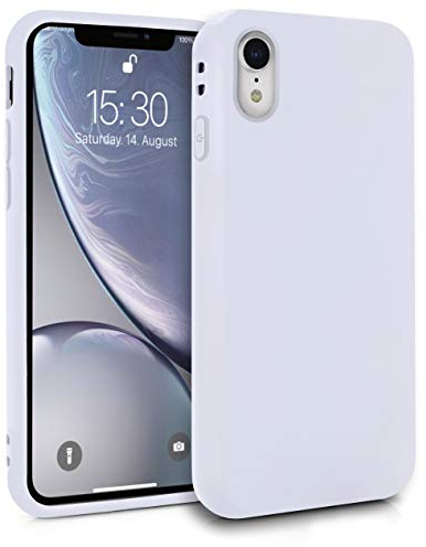 MyGadget Cover per iPhone XR - Custodia Protettiva in Silicone Ultra Morbido – Case TPU Flessibile - Ultra Protezione Antiurto & Antigraffio - Biancoa