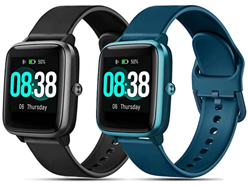 Issinlky Veryfitpro ID205L Armband, 19mm Armband Silikonarmband für GRV FC1 IDW 15 ID205S ID205G ID215G ID216 YM205L Uwatch3 Ufit GT BV205L TE021 SW020 SW021 SW023 Smartwatch