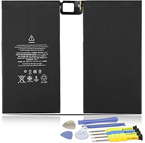 K KYUER A1577 Tablette Akku Compatible with iPad Pro 12.9 1st Generation 2015 A1584 A1652 ML3K2LL/A ML3N2LL/A ML3Q2LL/A ML0F2LL/A ML0G2LL/A ML0H2LL/A ML0N2LL/A ML0Q2LL/A ML0R2LL/A ML0T2LL/A 10307mAh
