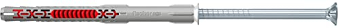 Fischer Tasselli Prolungati DuoXpand T R 10x120 con Vite Inox a Testa Svasata Piana, 50 Pz, 562165